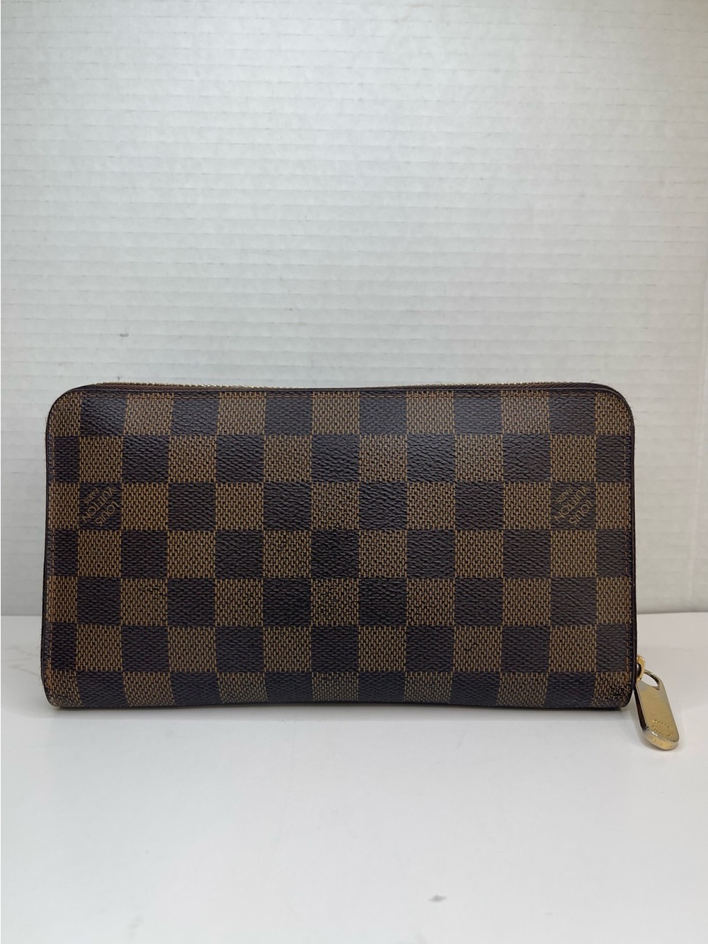 Louis Vuitton Damier Ebene Zippy Organizer Long Wallet